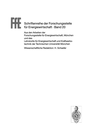 Energieversorgung— Dienstleistung für rationelle Energienutzung: VDE/VDI/GFPE-Tagung in Schliersee am 2./3. Mai 1991