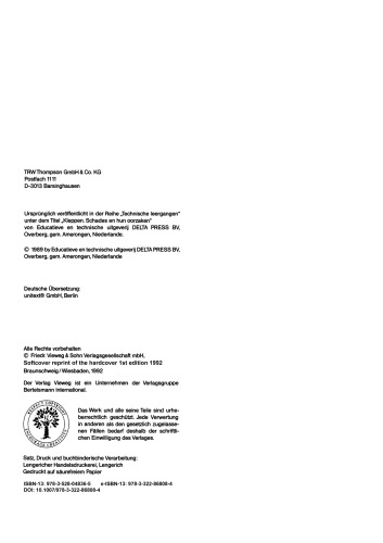 Technischer Lehrgang Ventile: Schäden und ihre Ursachen