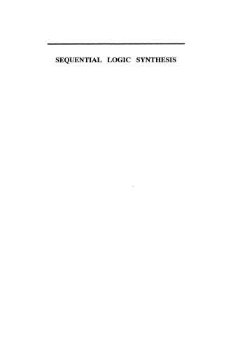 Sequential Logic Synthesis