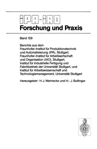 Ein Beitrag zur Planung und Optimierung der Verfahrensteilung in der Fertigung