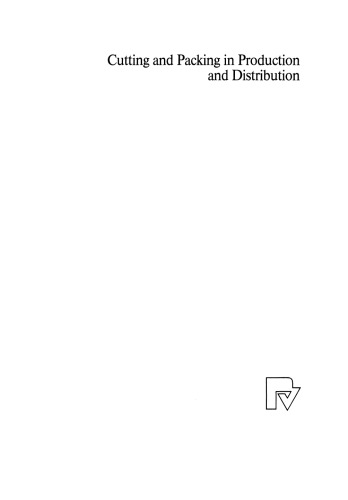 Cutting and Packing in Production and Distribution: A Typology and Bibliography