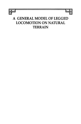 A General Model of Legged Locomotion on Natural Terrain