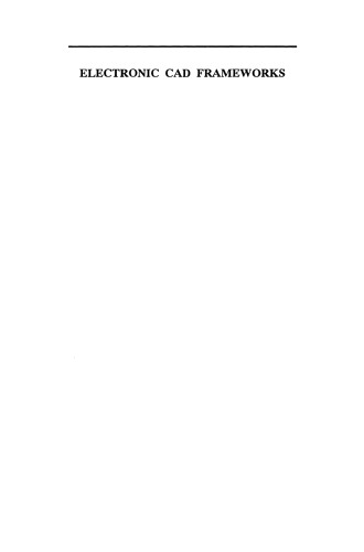 Electronic CAD Frameworks