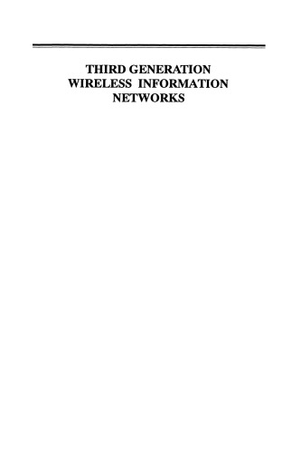 Third Generation Wireless Information Networks