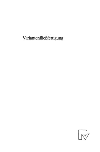 Variantenfließfertigung