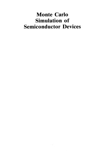Monte Carlo Simulation of Semiconductor Devices