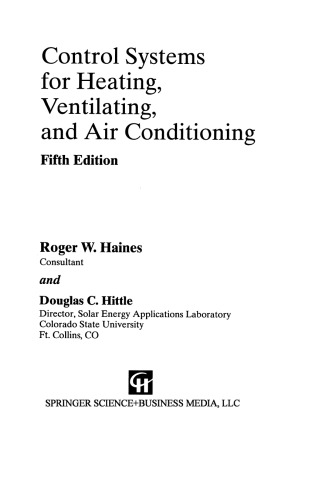 Control Systems for Heating, Ventilating, and Air Conditioning