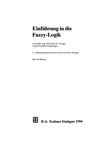 Einführung in die Fuzzy-Logik