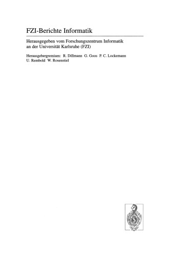 Entwicklung ingenieurwissenschaftlicher Datenbankanwendungen: Ein objektorientiertes Datenmodell