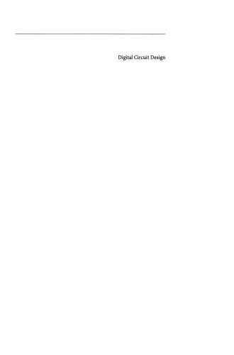 Digital Circuit Design for Computer Science Students: An Introductory Textbook