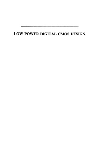 Low Power Digital CMOS Design