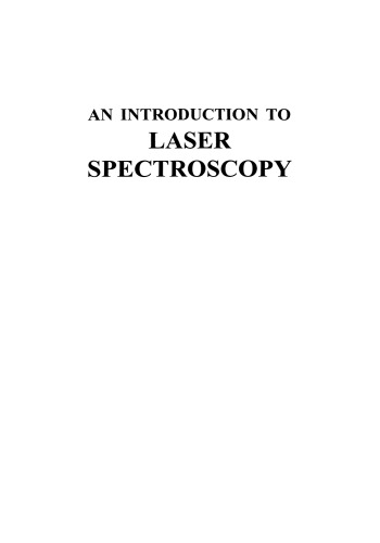 An Introduction to Laser Spectroscopy