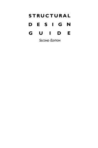Structural Design Guide: To the AISC (LRFD) Specification for Buildings