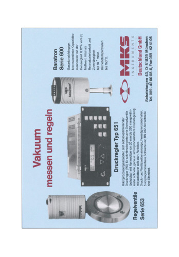 Handbuch Vakuumtechnik: Theorie und Praxis