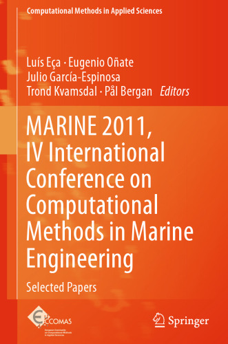 MARINE 2011, IV International Conference on Computational Methods in Marine Engineering: Selected Papers