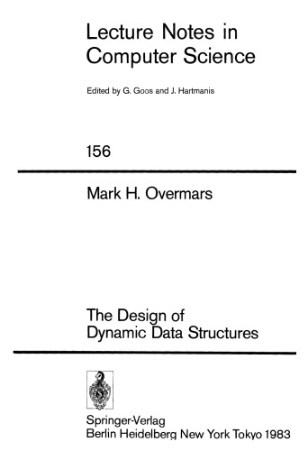 The Design of Dynamic Data Structures