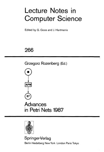 Advances in Petri Nets 1987