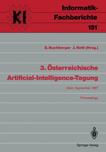 3. Österreichische Artificial-Intelligence-Tagung: Wien, 22–25. September 1987