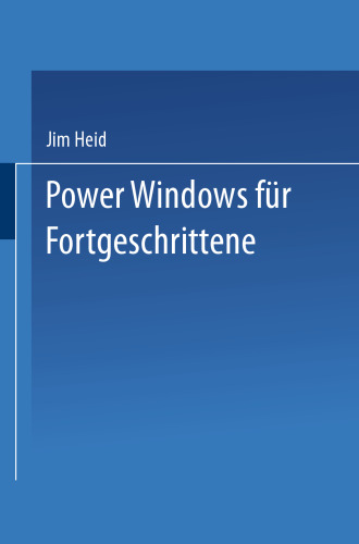 Power Windows für Fortgeschrittene: Optimierung von Geschwindigkeit und Leistungsvermögen bei Windows 2.0 und Windows/386