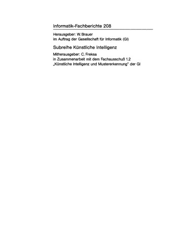 5. Österreichische Artificial-Intelligence-Tagung: Igls/Tirol, 28.-31. März 1989 Proceedings