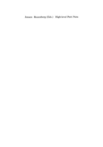 High-level Petri Nets: Theory and Application