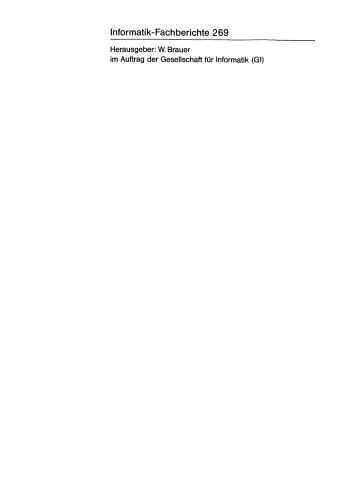 Prozeßrechensysteme ’91: Automatisierungs- und Leitsysteme in den neunziger Jahren Berlin, 25.–27. Februar 1991