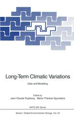 Long-Term Climatic Variations: Data and Modelling