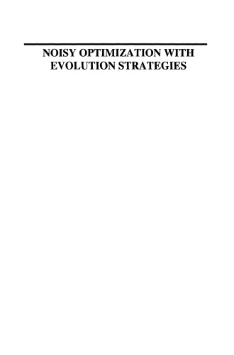 Noisy Optimization With Evolution Strategies