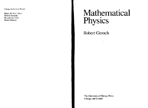 Mathematical physics