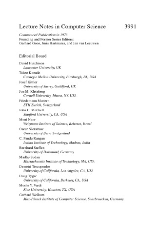 Computational Science – ICCS 2006: 6th International Conference, Reading, UK, May 28-31, 2006, Proceedings, Part I