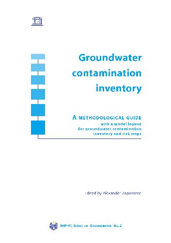 Groundwater contamination inventory