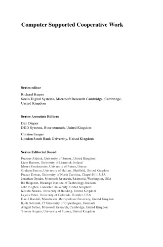 Resources, Co-Evolution and Artifacts: Theory in CSCW