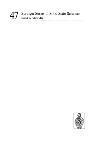 Statics and Dynamics of Nonlinear Systems: Proceedings of a Workshop at the Ettore Majorana Centre, Erice, Italy, 1–11 July, 1983