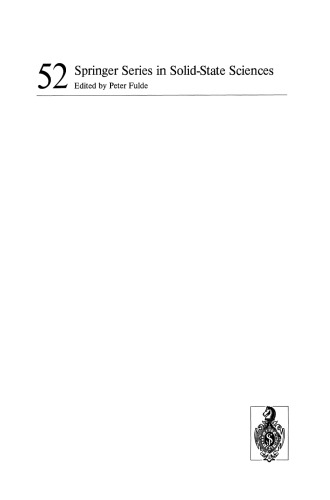 Superconductivity in Magnetic and Exotic Materials: Proceedings of the Sixth Taniguchi International Symposium, Kashikojima, Japan, November 14–18, 1983