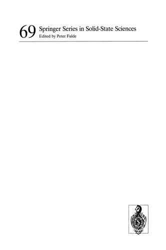 Nonlinearity in Condensed Matter: Proceedings of the Sixth Annual Conference, Center for Nonlinear Studies, Los Alamos, New Mexico, 5–9 May, 1986