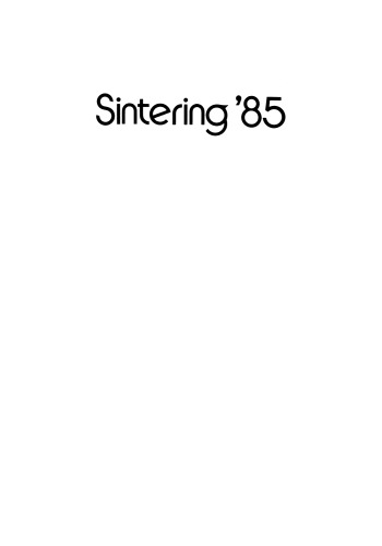 Sintering’85