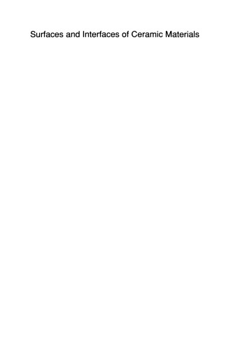 Surfaces and Interfaces of Ceramic Materials