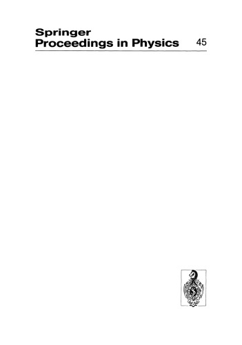 Computer Simulation Studies in Condensed Matter Physics II: New Directions Proceedings of the Second Workshop, Athens, GA, USA, February 20–24, 1989