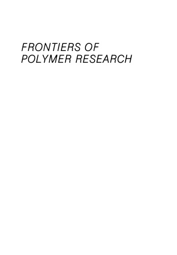 Frontiers of Polymer Research