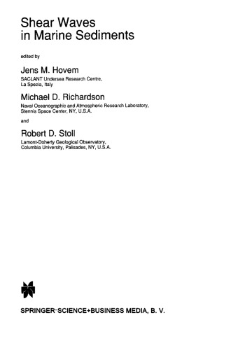 Shear Waves in Marine Sediments