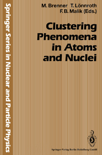 Clustering Phenomena in Atoms and Nuclei: International Conference on Nuclear and Atomic Clusters, 1991, European Physical Society Topical Conference, Åbo Akademi, Turku, Finland, June 3–7, 1991