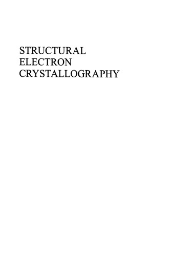 Structural Electron Crystallography