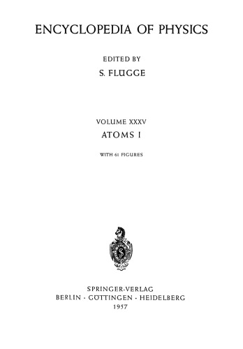 Atoms I / Atome I