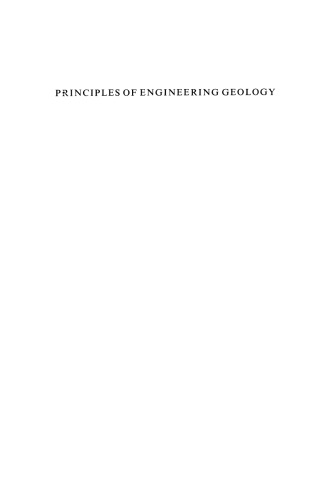 Principles of Engineering Geology