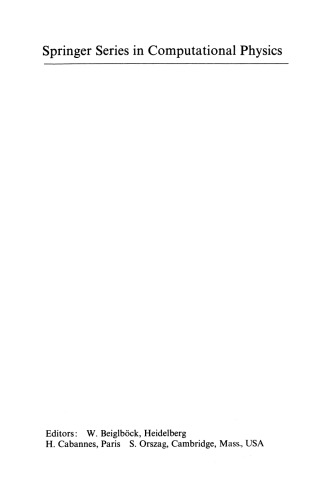 A Computational Method in Plasma Physics