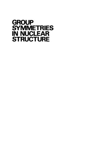 Group Symmetries in Nuclear Structure