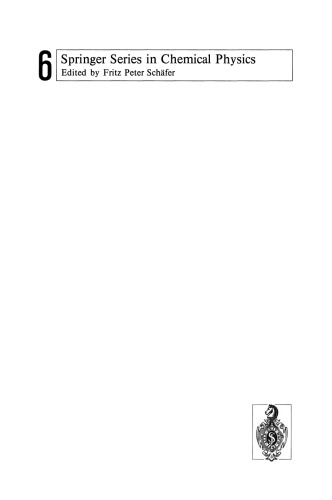 Laser-Induced Processes in Molecules: Physics and Chemistry Proceedings of the European Physical Society, Divisional Conference at Heriot-Watt University Edinburgh, Scotland, September 20–22, 1978