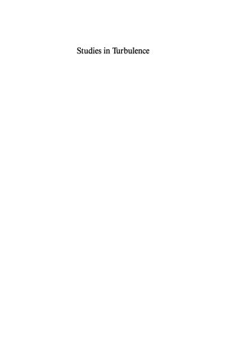 Studies in Turbulence