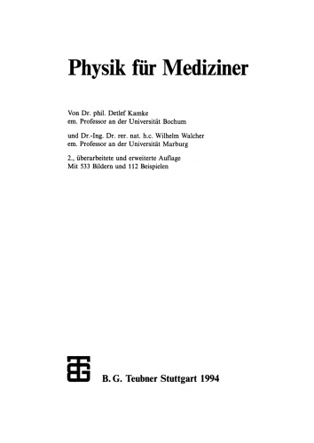 Physik für Mediziner