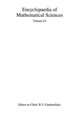 Partial Differential Equations VI: Elliptic and Parabolic Operators